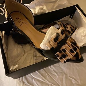 Banana Republic Arielle leopard flats brand new